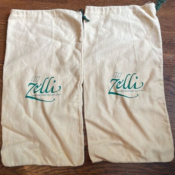 Zelli Pebble Grain Cognac Calf slip on loafers - Picture 9 of 9
